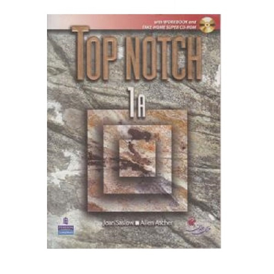کتاب Top Notch 1A اثر جوان ساسلو انتشارات پیرسون