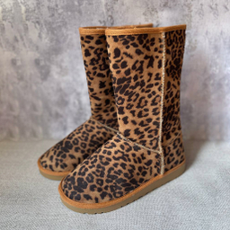 بوت زنانه مدل پلنگی