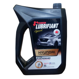 روغن موتور لوبریفنت کانادا مدل اسپیشیال 10W40 SN HYUNDAI & KIA حجم 5 لیتر