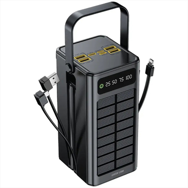 پاوربانک گرین لاین مدل کد SOLAR X ظرفیت 60000 میلی‌ آمپر ساعت