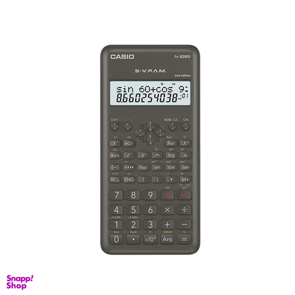 ماشین حساب کاسیو مدل FX-82MS 2nd Edition کد 4122