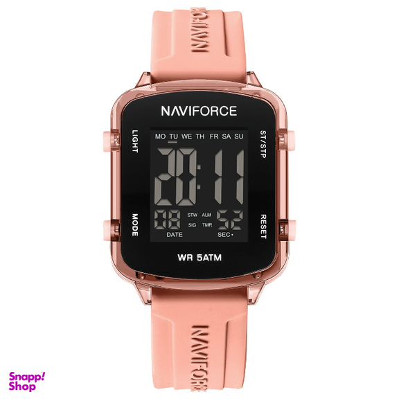 ساعت مچی دیجیتال مدل نیوی فورس 7120 رنگ صورتی