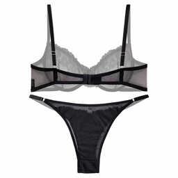 ست سوتین و شورت زنانه نوشه پوش کد 86003