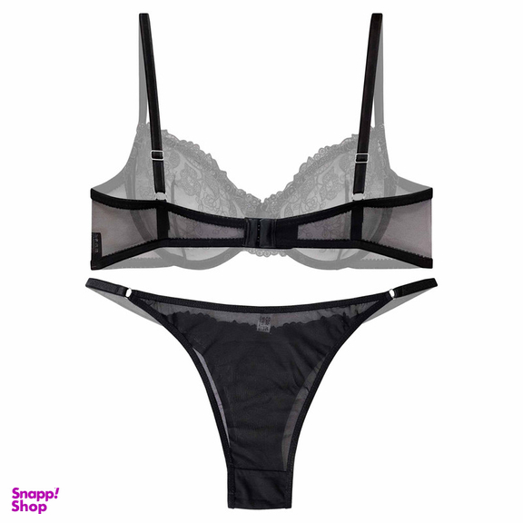 ست سوتین و شورت زنانه نوشه پوش کد 86003