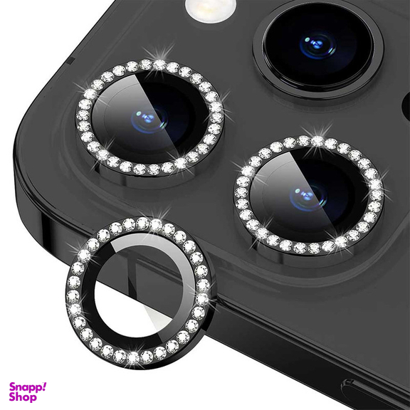 محافظ لنز دوربین بوف مدل Diamond-Luxury مناسب برای گوشی موبایل اپل iphone 14 Pro Max / 14 Pro
