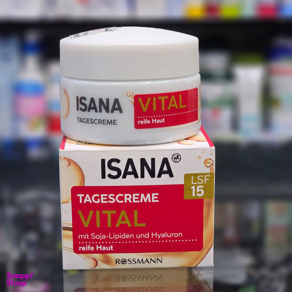 کرم آبرسان روز ایسانا مدل ویتال حجم 50 میلی لیتر