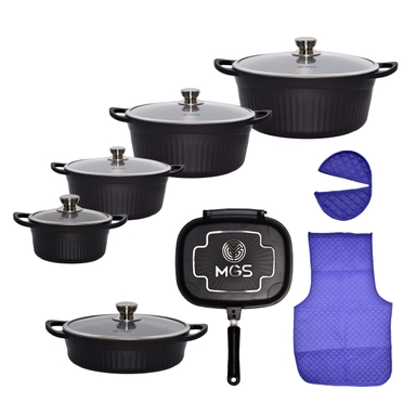 سرویس پخت و پز 15 پارچه ام جی اس مدل Germany D