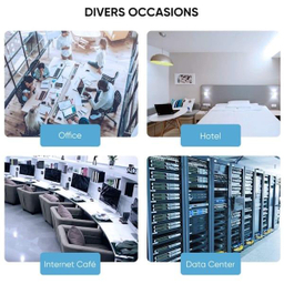 کابل شبکه Cat 8 S/FTP Ethernet یوگرین مدل NW121 کد 70328 طول 1.5 متر