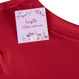 بلوز زنانه ناتوسا مدل NT778-7 رنگ قرمز