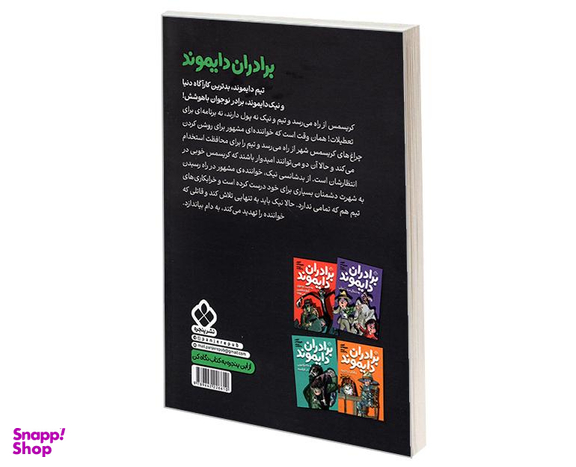 کتاب برادران دایموند و قاتلی که موفق نشد اثر آنتونی هوروویتس نشر پنجره