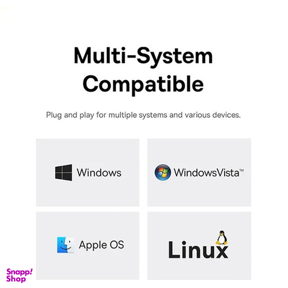 هاب 4 پورت USB-C بیسوس مدل B0005280A813