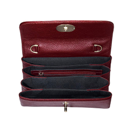 کیف دوشی زنانه نوین چرم مدل دلنیا کد LHB5016