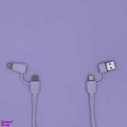 کابل تبدیل USB/Type-C به Lightning/Type-C مودم کت مدل MCB 010 طول 1 متر