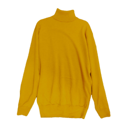 پلیور یقه اسکی مردانه مدل KH-E1-P رنگ خردلی