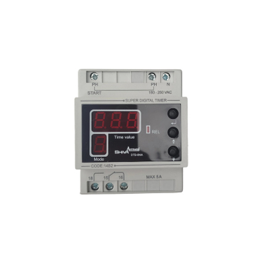 سوپر تایمر دیجیتال شیوا امواج مدل DTB-8MA کد 14B2 بسته 24 عددی