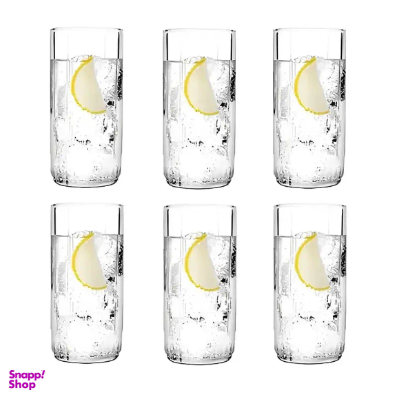 لیوان پاشاباغچه مدل لیا کد 420765 بسته 6 عددی