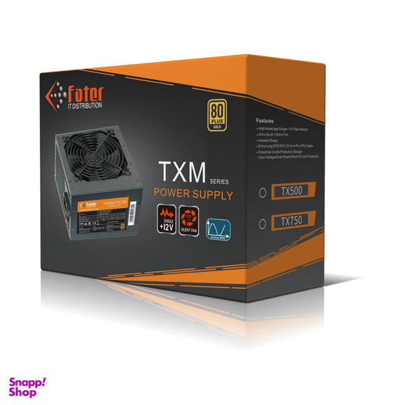 پاور فاطر مدل VS400 80Plus توان 400 وات