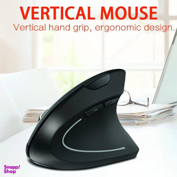 ماوس بی سیم ارگونومیک مدل JSY-6