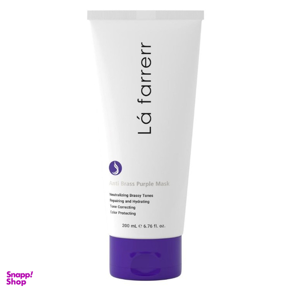 ماسک مو لافارر مدل Anti Brass مناسب موهای رنگ شده حجم 200 میلی لیتر