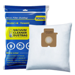 کیسه جاروبرقی روسو مدل پاکت میکرو نایلونی پاناسونیک 4750 بسته 4 عددی