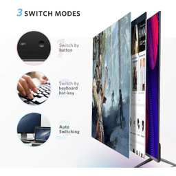 سوئیچ KVM دو پورت HDMI یوگرین مدل CM200 کد 50744