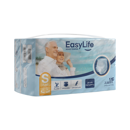 پوشینه بزرگسال ایزی لایف کد 001 سایز کوچک بسته 14 عددی