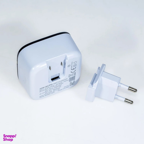 شارژر دیواری 32 وات کینگ استار مدل KW196 PD به همراه کابل USB-C