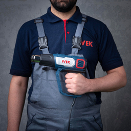 کیت سشوار صنعتی دیجیتال دودسته ایوک مدل K-6032