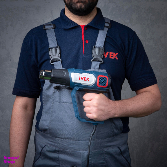 کیت سشوار صنعتی دیجیتال دودسته ایوک مدل K-6032