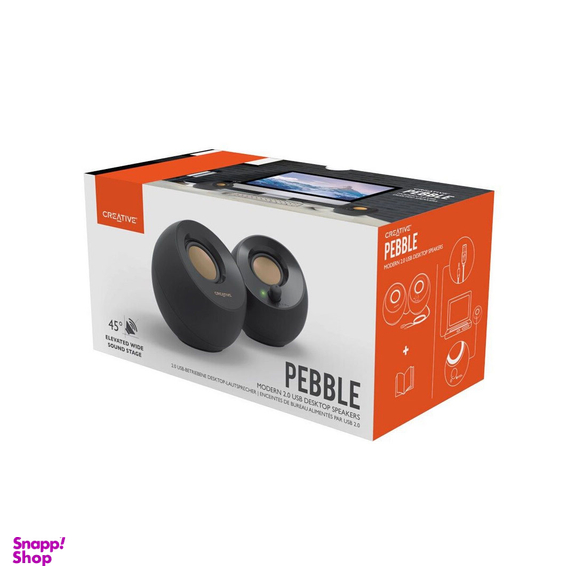 اسپیکر رومیزی کریتیو مدل PEBBLE MODERN 2.0