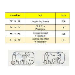 پوشک حیوانات نر دونو سایز مدیوم بسته 10 عددی