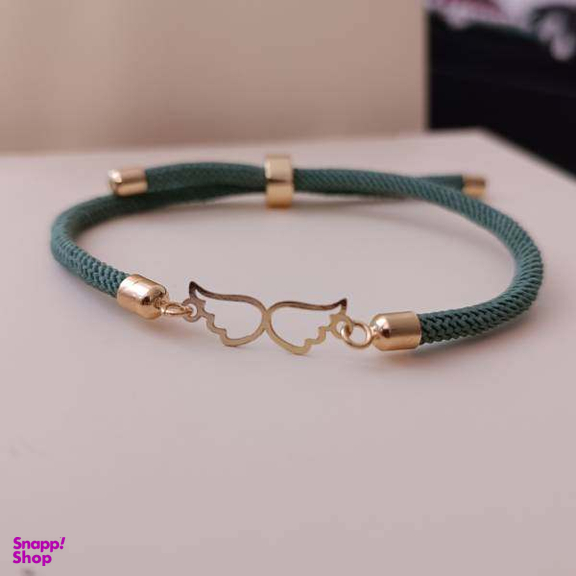 دستبند طلا 18 عیار زنانه مدل بال فرشته کد G0183