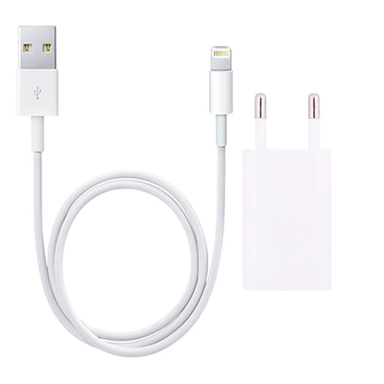 شارژر دیواری جی تی آر مدل LT به همراه کابل Lightning