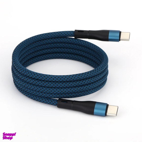 کابل Type-C فوربری مدل Magnetic KS-CC01-60W طول 1 متر