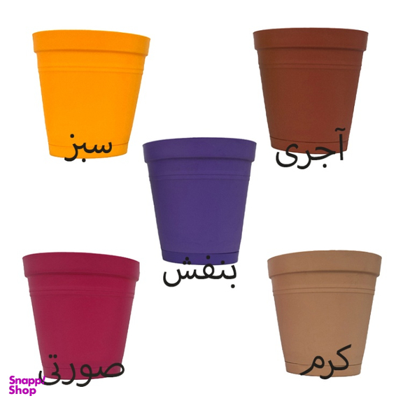 استند گلدان دیواری هوکا مدل HFH101G همراه با گلدان