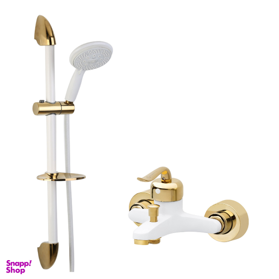 شیر حمام حکمت نشان مدل قاصدک کد ST به همراه علم دوش