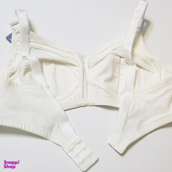 سوتین زنانه لین مدل بدون فنر کد 4680-419 رنگ شیری