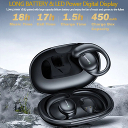 هندزفری بلوتوثی اوی مدل T80 Air Conduction Earbuds