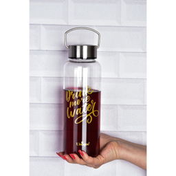بطری یونیک طرح drink more water کد 3077-6