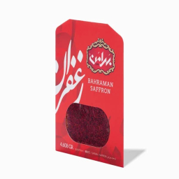 زعفران سرگل بهرامن وزن 4.608 گرم