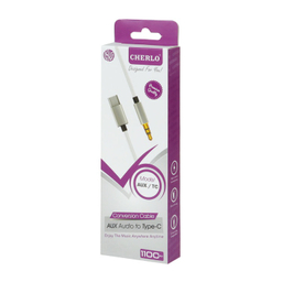 کابل تبدیل Type-C به Jack 3.5mm چرلو مدل AUX طول 1 متر