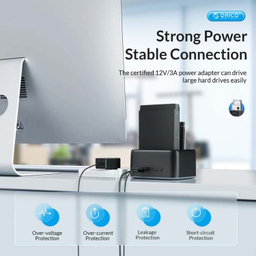 باکس هارد 3.5/2.5 اینچ HDD/SSD Type-C اوریکو مدل 6829C3-V1