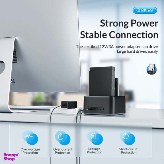 باکس هارد 3.5/2.5 اینچ HDD/SSD Type-C اوریکو مدل 6829C3-V1