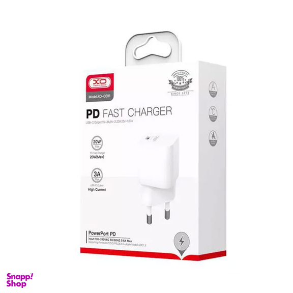 شارژ دیواری 20 وات ایکس او مدل CE01
