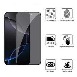 محافظ صفحه نمایش حریم شخصی کی زد دوو مدل Privacy Glass مناسب برای گوشی موبایل اپل iPhone 16 Pro Max