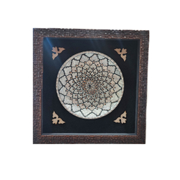 تابلو قلم زنی طرح خورشیدی کد T1013