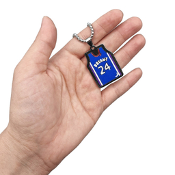 گردنبند مدل GS-78090-156048 رنگ آبی