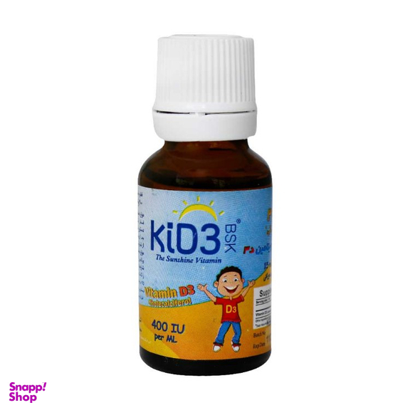 قطره کید 3 بی اس کی حجم 15 میلی لیتر