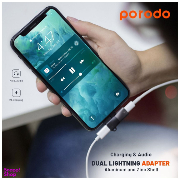 مبدل 1به 2 لایتنینگ پرودو مدل PD-BK-01