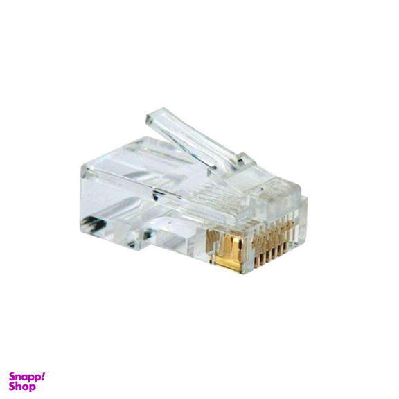 سوکت شبکه CAT6 UTP مدل EZ بسته 6 عددی